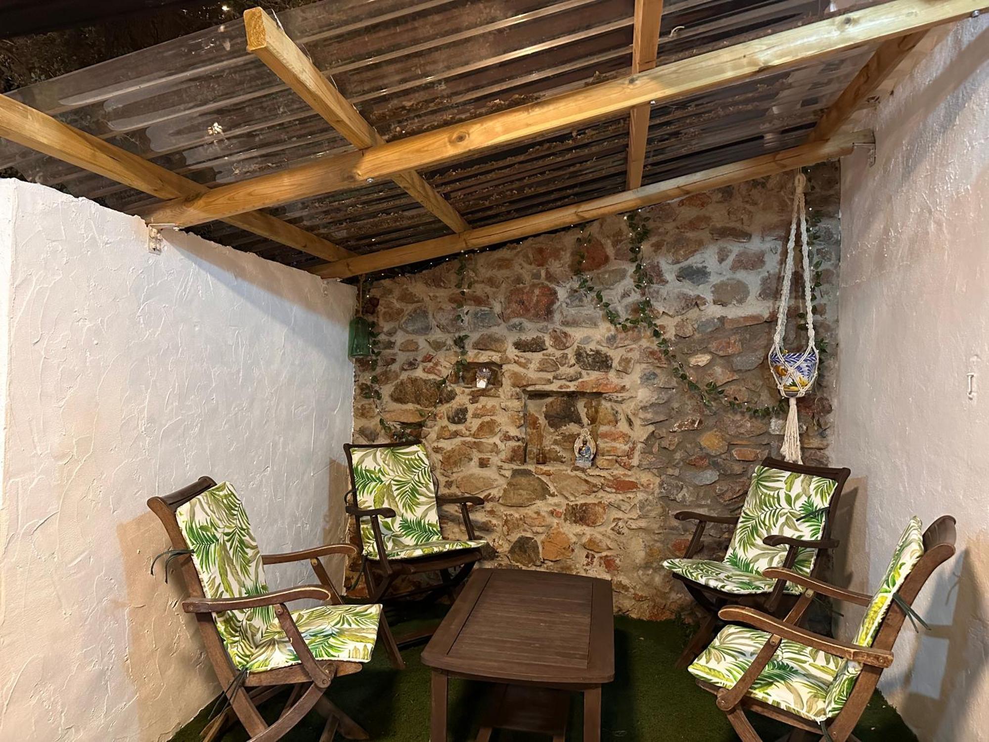 Casa Rural Quejigo Con Piscina Santa Olalla del Cala Esterno foto