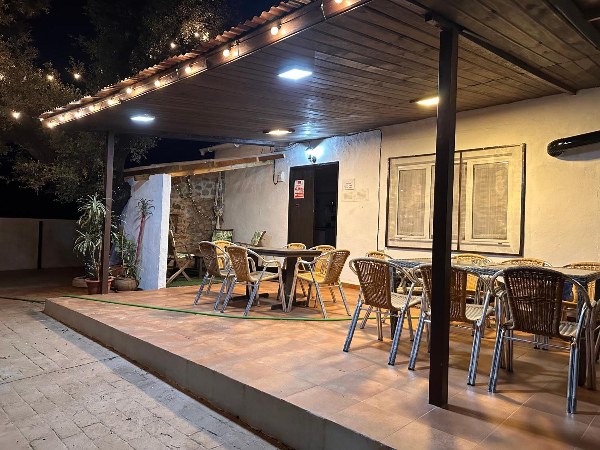 Casa Rural Quejigo Con Piscina Santa Olalla del Cala Esterno foto